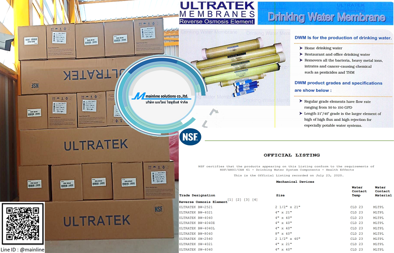 Ultratek RO Membrane